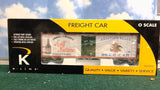 K-LINE K762-5605 ANHEUSER-BUSCH MALT NUTRINE BEER CAR WOOD-SIDED REEFER