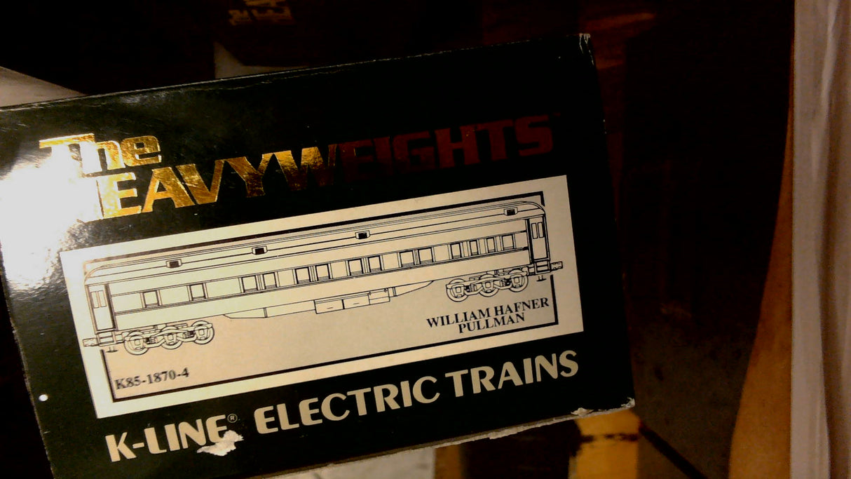 K-Line K85-1899-1 TOY TRAIN MUSEUM PASSANGER CAR SET