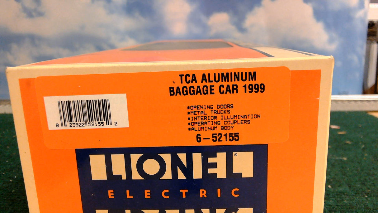 LIONEL 6-52155 TCA ALUMINUM PASSANGER CAT SET