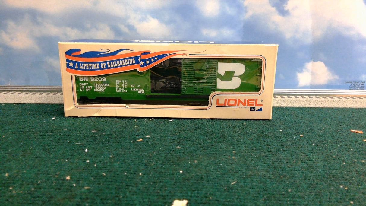 LIONEL 9209 BURLINGTON NORTHERN BOX CAR