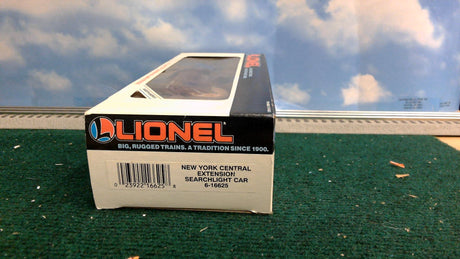 Lionel 6-16625 O Gauge New York Central Extension Searchlight Car