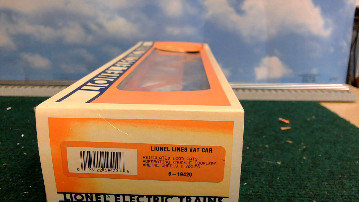 Lionel 6-19420 Lionel Lines Vat Car