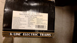K-LINE K3330-3420 ATSF PACIFIC SEMI-SCALE DIE CAST STEAM ENGINE & DIE CAST TENDER