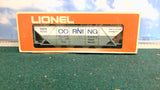 LIONEL 6-9118 CORNING GLASS WORKS COVERED HOPPER