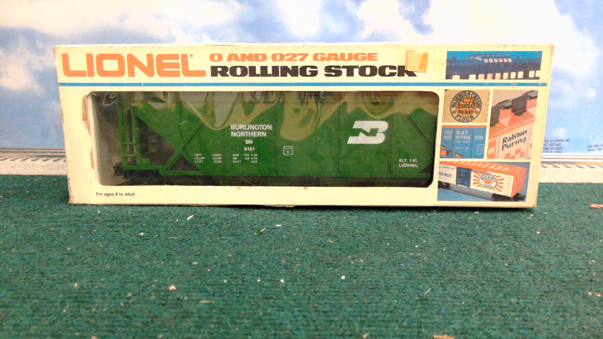 LIONEL 6-6101 BURLINGTON COVERED HOPPER