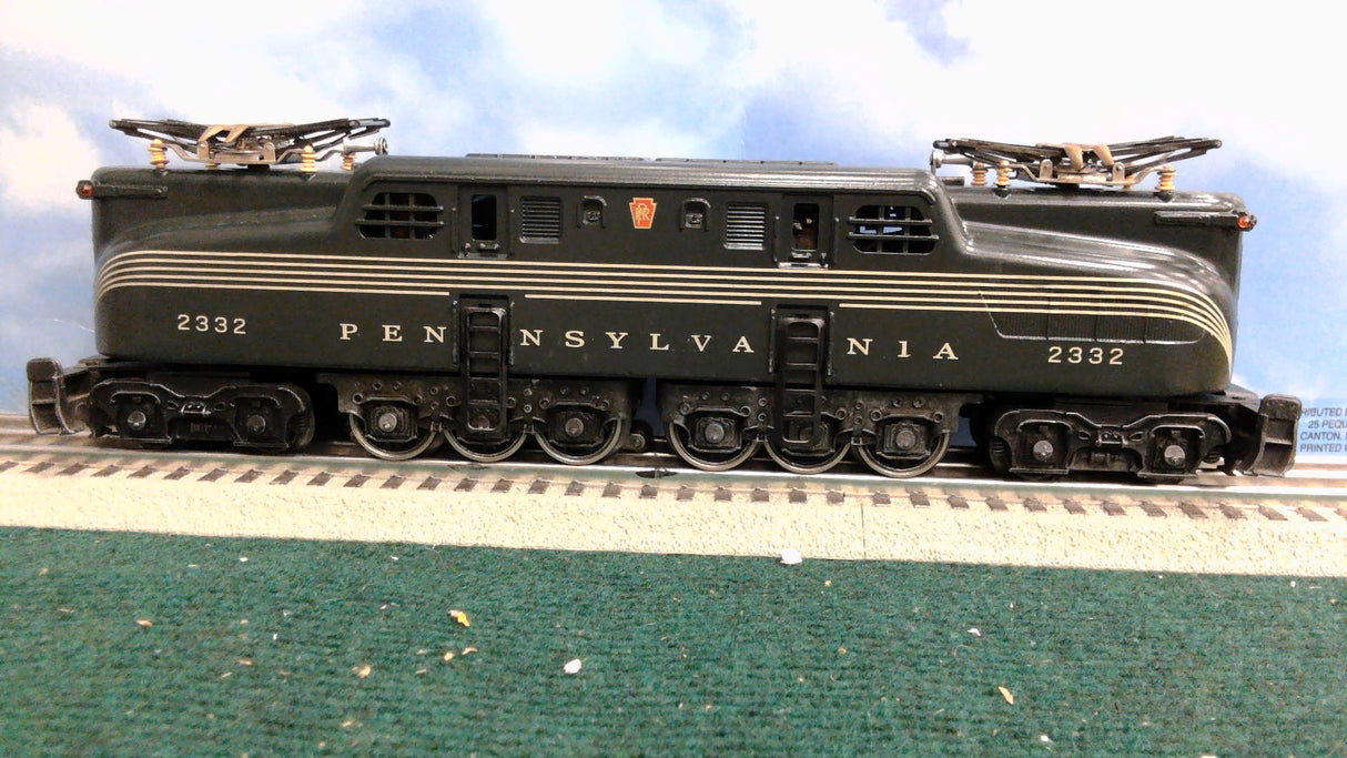 LIONEL 2332 PENNSYLVANIA GG1 GREEN SINGEL MOTER POST WAR