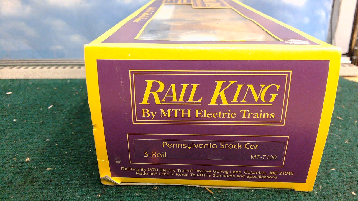 MTH RailKing MT-7100 Pennsylvania Stock Car
