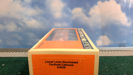 LIONEL 6-9239 LIONEL LINES ILLUMINATED PORTHOLE CABOOSE