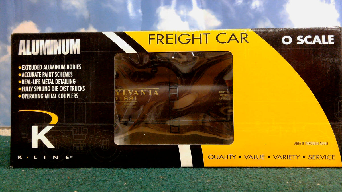 K-LINE K6341-1891 PENNSYLVANIA RAILROAD O SCALE CLASSIC TANK CAR