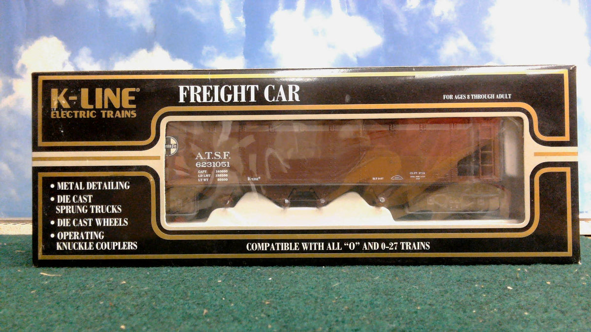 K-LINE K623-1051 ATSF CLASSIC SCALE DIE CAST HOPPER