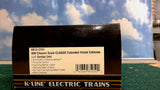 K-LINE K613-2151 WM CHESSIE SCALE CLASSIC EXTENDED VISION CABOOSE W/SMOKE UNIT