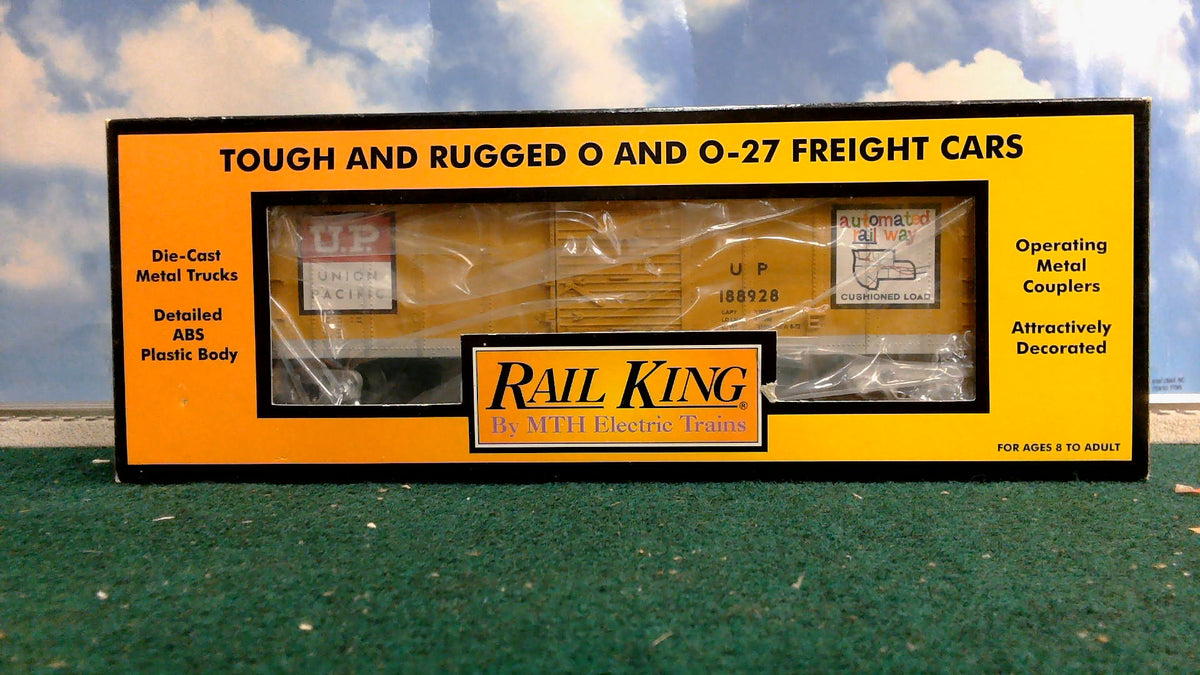 MTH RAILKING 30-74149 UNION PACIFIC BOX CAR