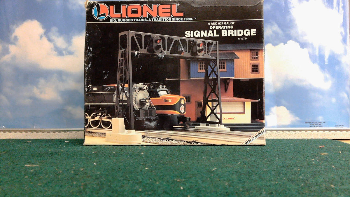 LIONEL 6-12724 OPERATING SIGNAL BRIDGE
