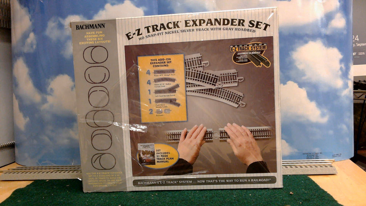 BACHMANN E-Z TRACK EXPANDER SET HO SNAP-FIT #44594