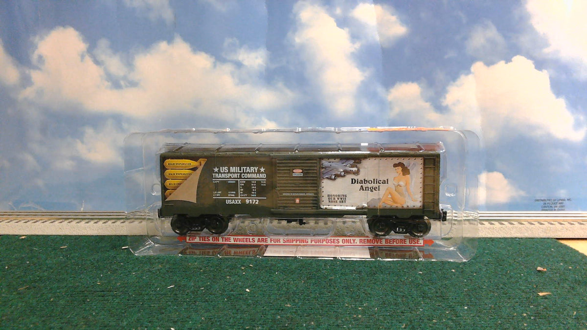 MENARDS 279-3991 WWII COMMEMORATIVE BOXCAR DIABOLICAL ANGEL