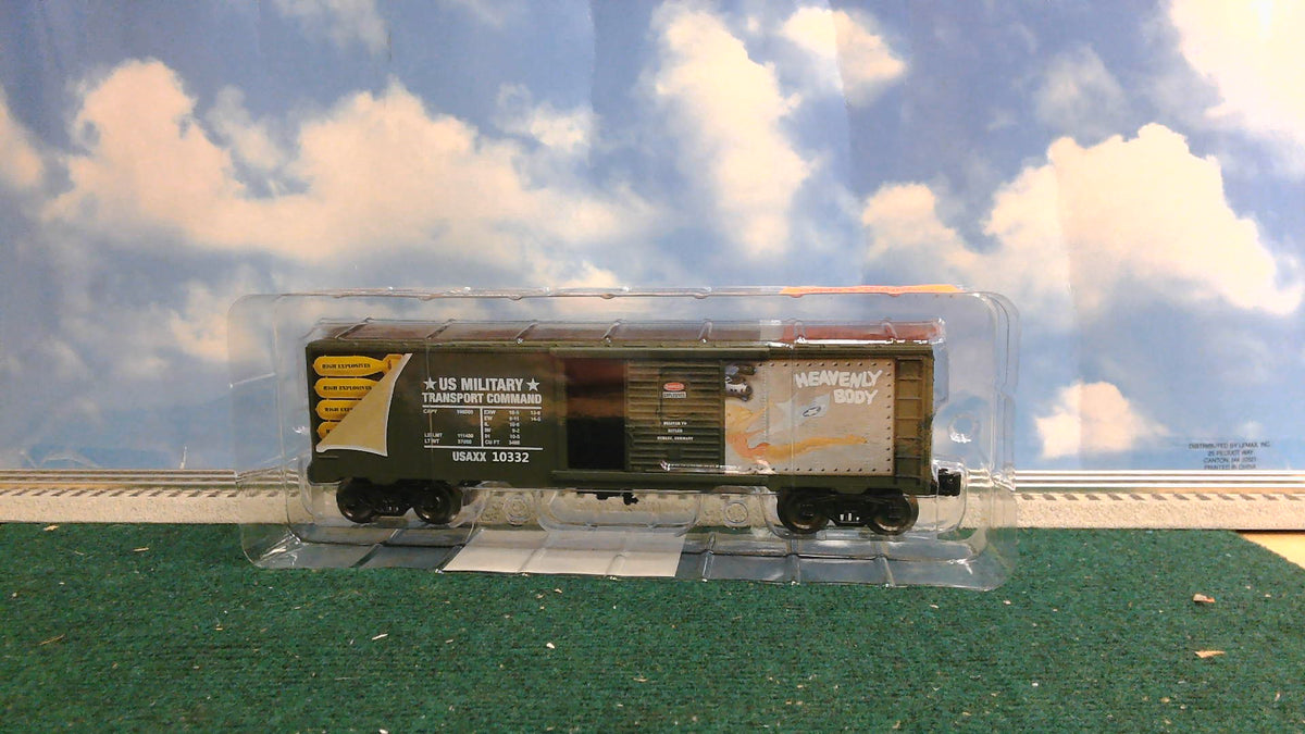MENARDS 279-4442 WWII COMMEMORATIVE BOXCAR HEAVENLY BODY