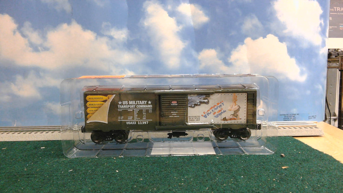 MENARDS 279-4446 WWII COMMEMORATIVE BOXCAR VICTORY GIRL