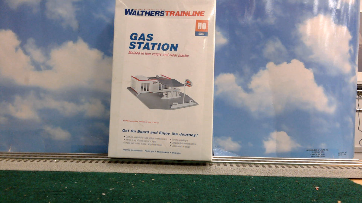 WALTHERSTRAINLINE 931-920 HO SCALE GAS STATION