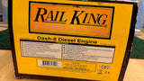 MTH RAILKING 30-20035-1 AMTRAK DASH-8 DIESEL ENGINE W/PROTO-SOUND 3.0