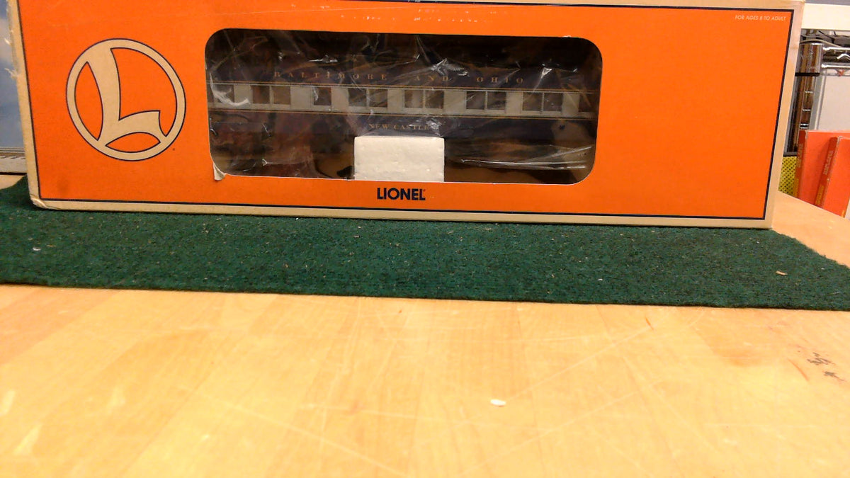 LIONEL 6-39016 COACH CAR -NEW CASTLE BALTIMORE AND OHIO