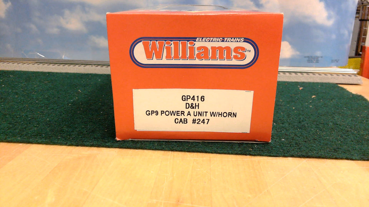 WILLIAMS GP416 D&H GP9 POWER A UNIT W/HORN CAB #247