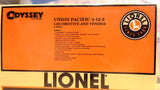 LIONEL 6-38029 UNION PACIFIC 4-12-2 LOCOMOTIVE AND TENDER