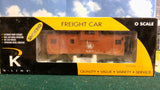 K-LINE K613-1232 CNJ SMOKING EXTENDED VISION CABOOSE