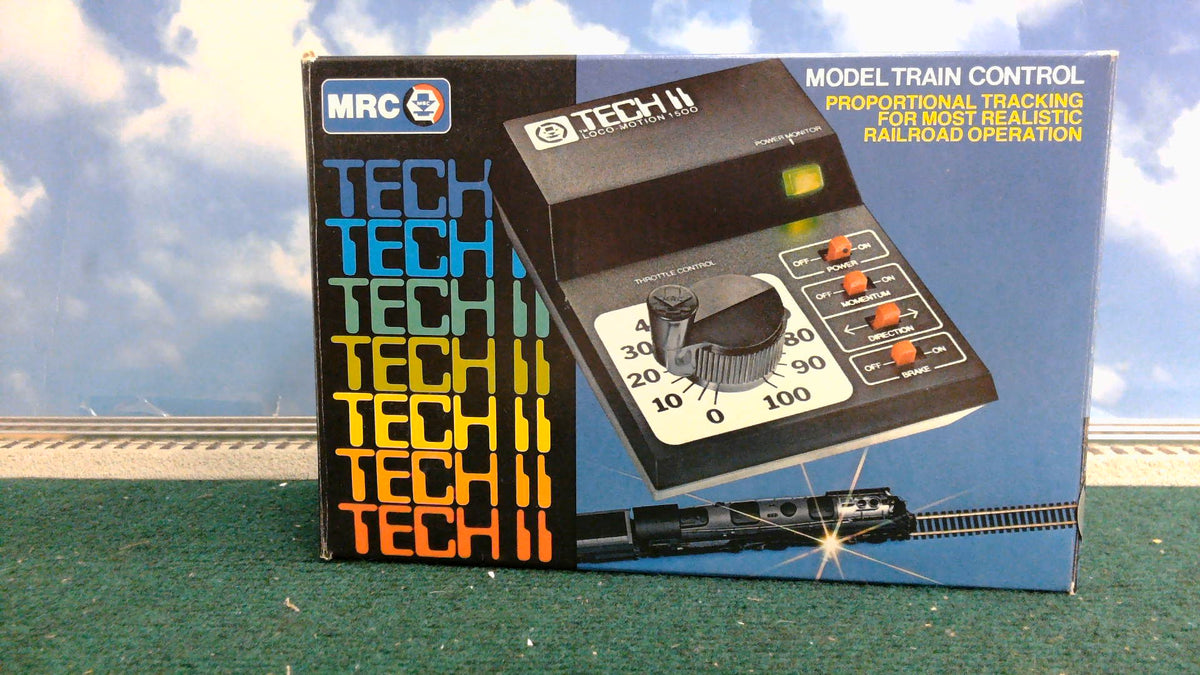 MRC Tech II Loco-motion 1500 Analog Model DC Train Control