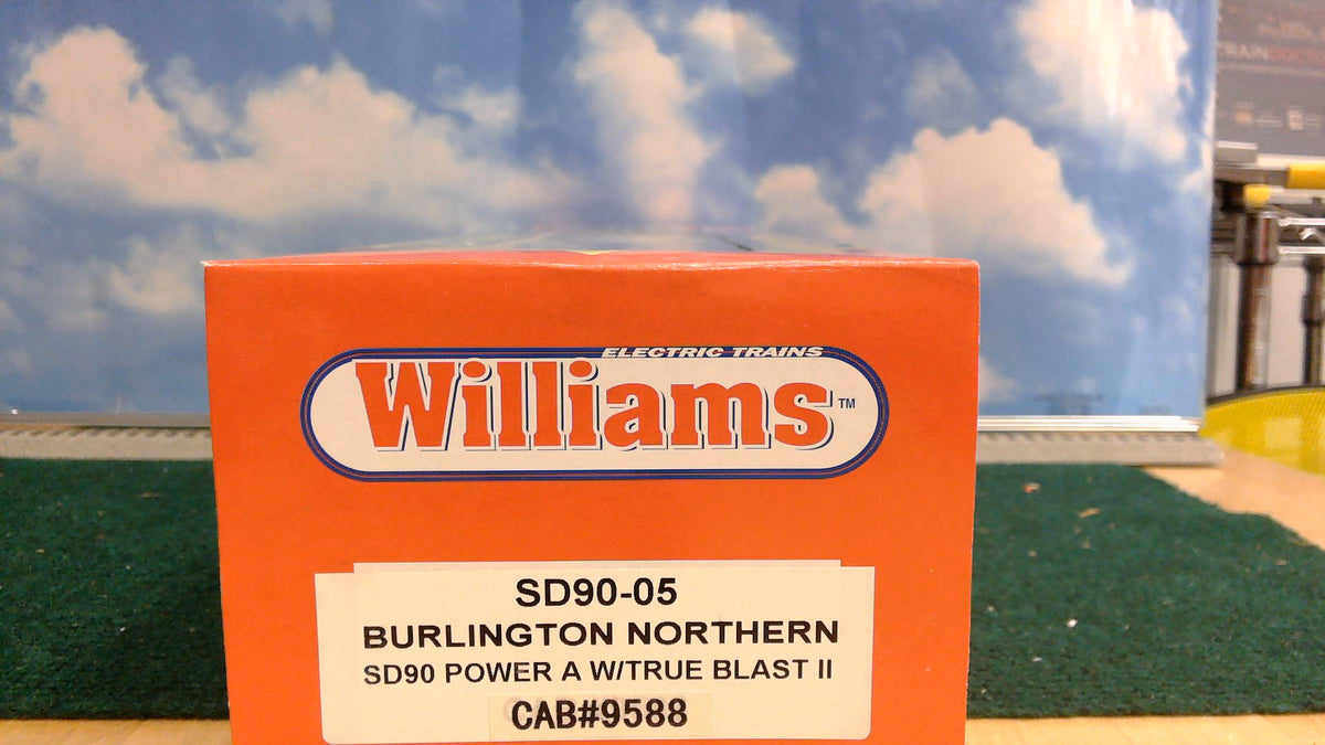 WILLIAMS #9588 SD90-05 BURLINGTON NORTHERN SD90 POWER A W/TRUE BLAST II