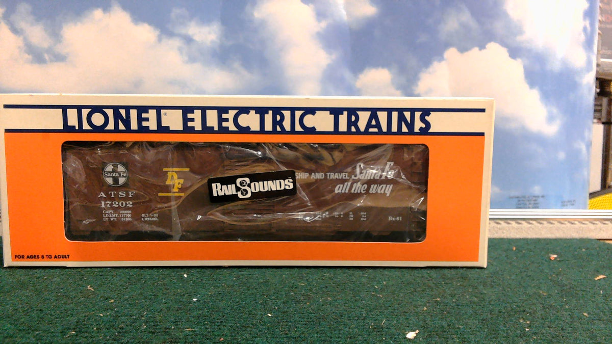 Lionel 6-11713 O Gauge Santa Fe Dash 8 Diesel Freight Train Set