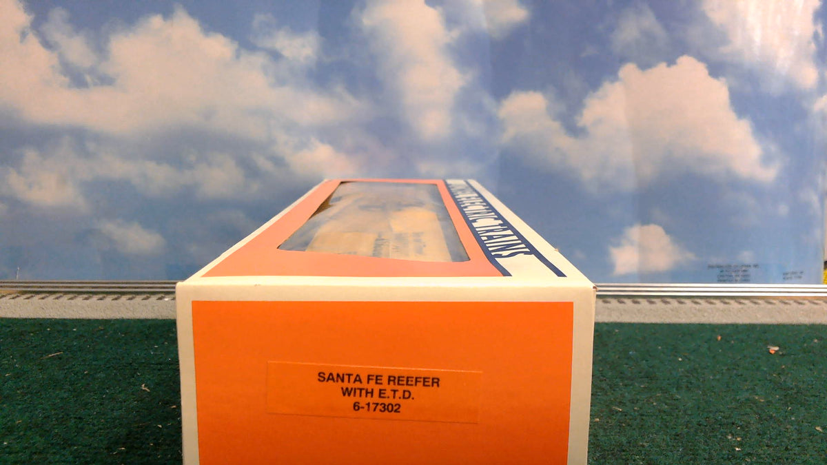 Lionel 6-11713 O Gauge Santa Fe Dash 8 Diesel Freight Train Set