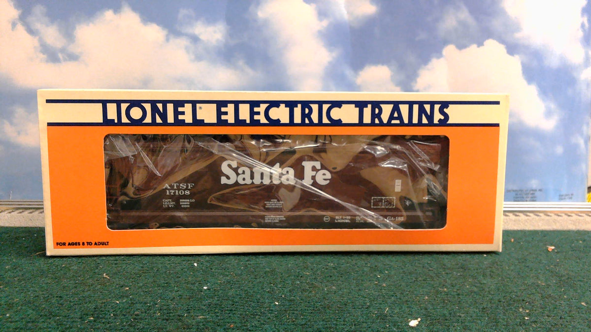 Lionel 6-11713 O Gauge Santa Fe Dash 8 Diesel Freight Train Set
