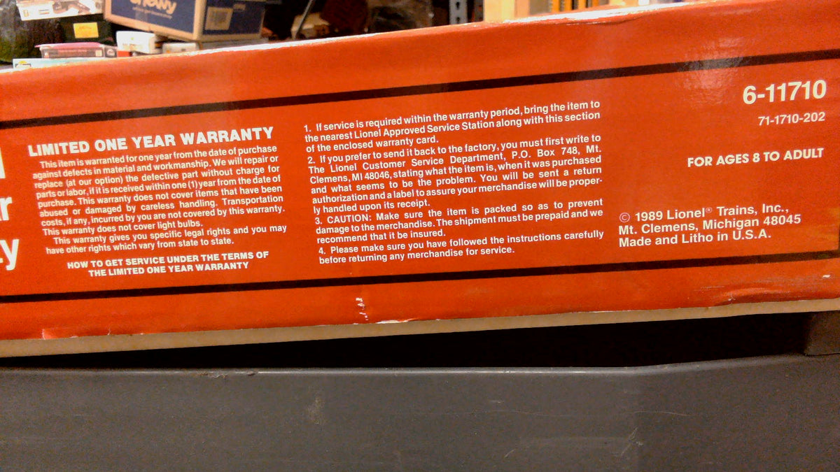 LIONEL 6-11710 CP RAIL LIMITED SET