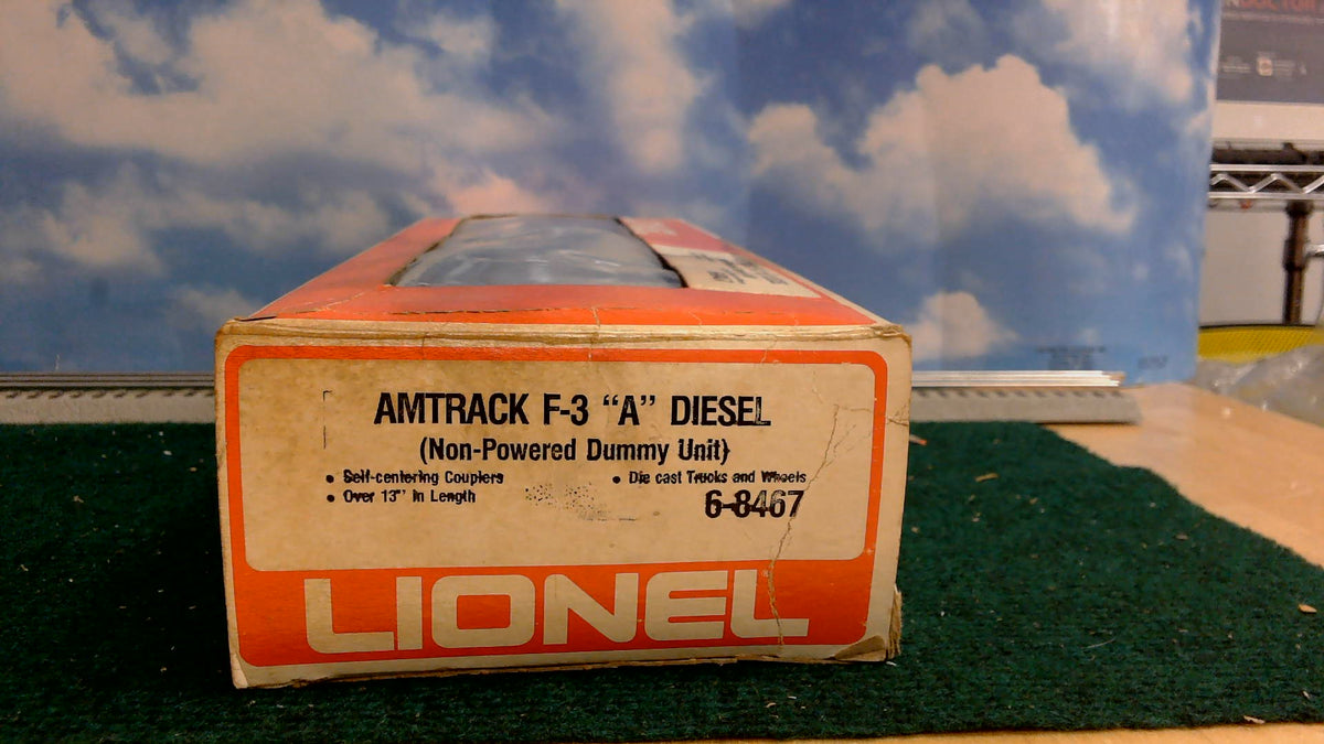 LIONEL 6-8467 AMTRACK F-3 A DIESEL DUMMY UNIT