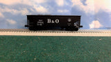 WEAVER #901 BALTIMORE & OHIO FLAT END 36' OFFSET 2-BAY HOPPER 3-RAIL