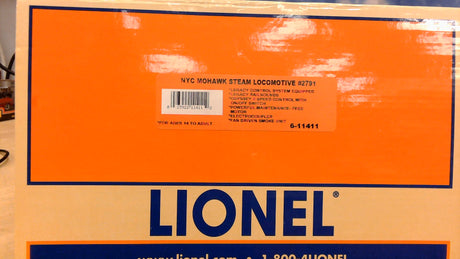 LIONEL 6-11411 NYC MOHAWK STEAM LOCOMOTIVE #2791