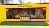 MTH RAILKING 40-1031 RUST STEEL ARCH BRIDGE