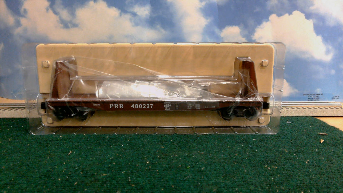 K-LINE 6-22542 PRR FLAT CAR #480227 W/FREIGHT KIT