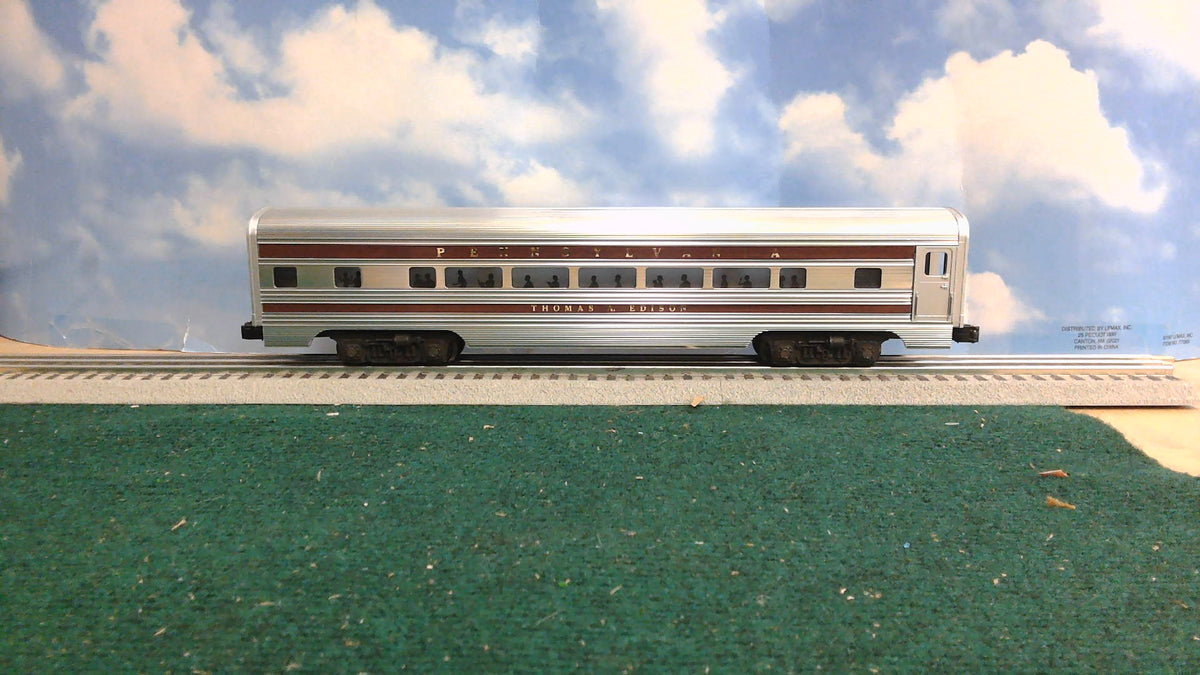 LIONEL 6-9575 ALUMINUM PASSENGER CAR THOMAS A. EDISON