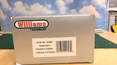 WILLIAMS 41807 SCALE GG-1 PENNSYLVANIA TUSCAN 5 STRIPE