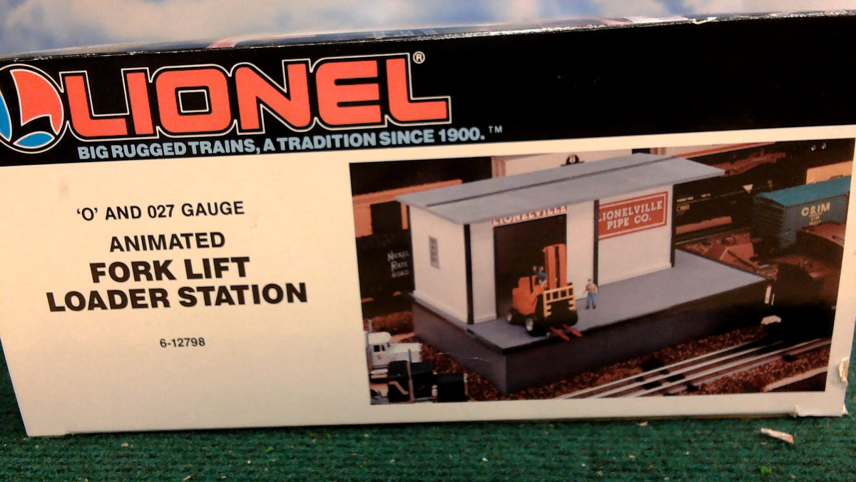 Lionel 6-12798 Animated Fork Lift Loader Station