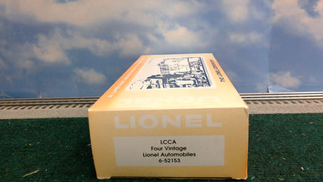 LIONEL 6-52153 LCCA FOUR VINTAGE LIONEL AUTOMOBILES