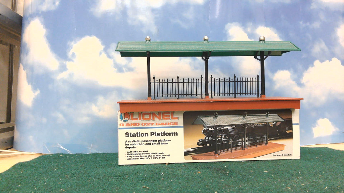 LIONEL 6-2292 O AND O27 GAUGE STATION PLATFORM