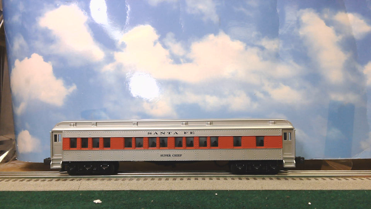 WILLIAMS M231 13" SANTA FE CLASSIC SUPER CHIEF MADISON STYLE PASSENGER CAR SET OF 6