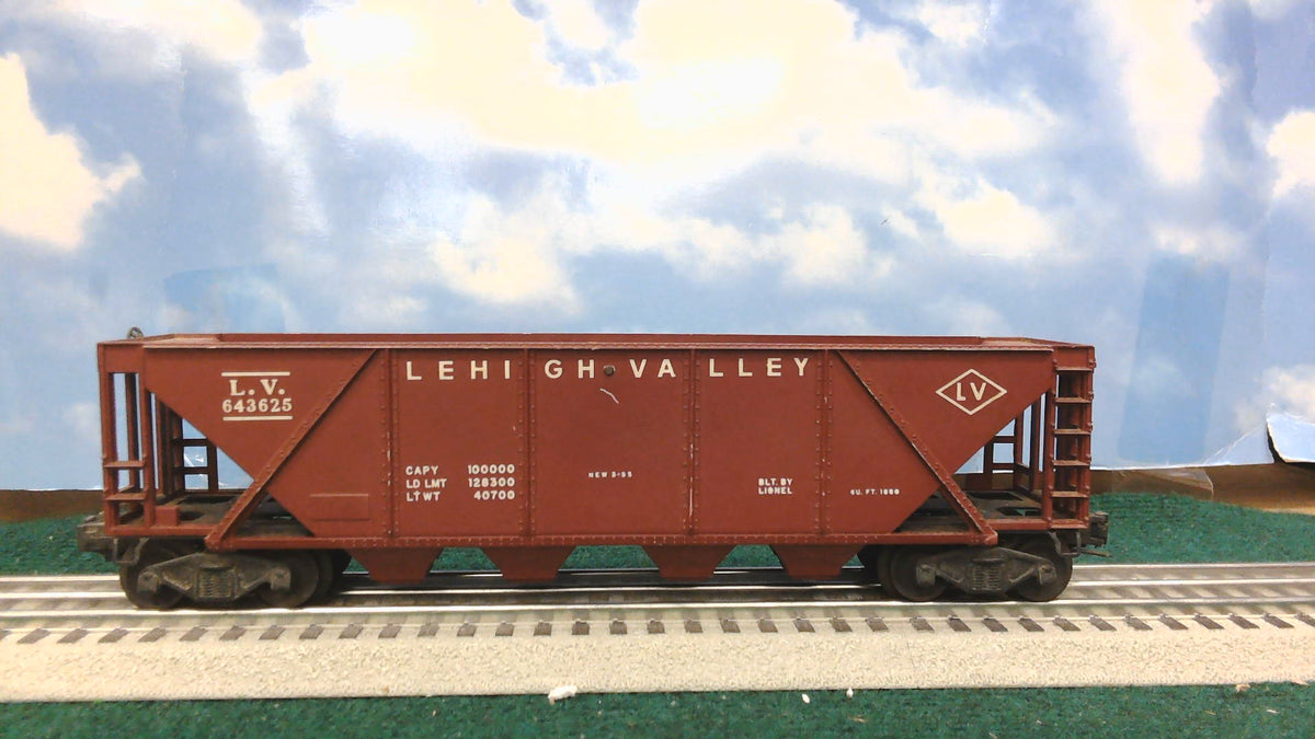 LIONEL 643625 RED LEHIGH VALLEY HOPPER