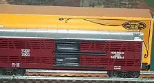 LIONEL 6-7301 N &W Cattle Car