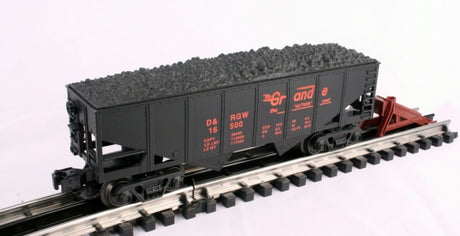 Industrial Rail 027 Hopper w/Coal Load D&RGW - Rio Grande "The Action Road"