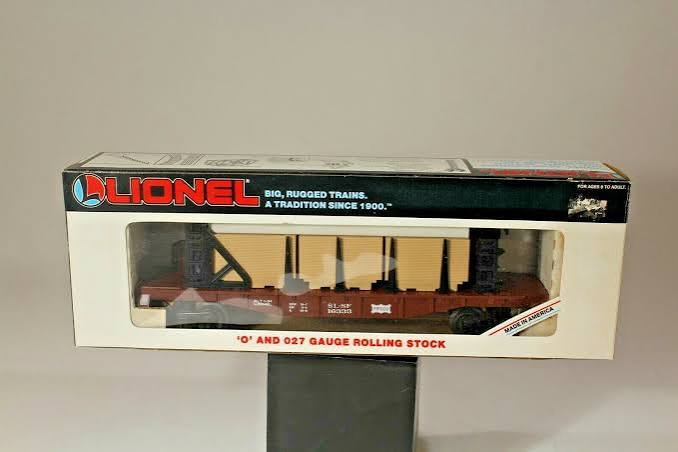 Lionel 6-16333 Frisco Bulkhead Flatcar with Load