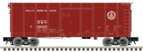 Atlas 3008905 Baltimore and Ohio Wagon Top Box Car (2-Rail)