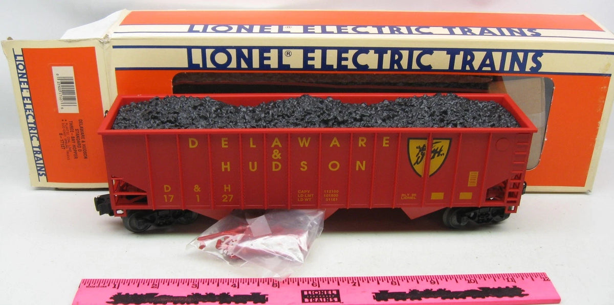 Lionel 6-17127 Delaware and Hudson Standard 3 Bay Hopper